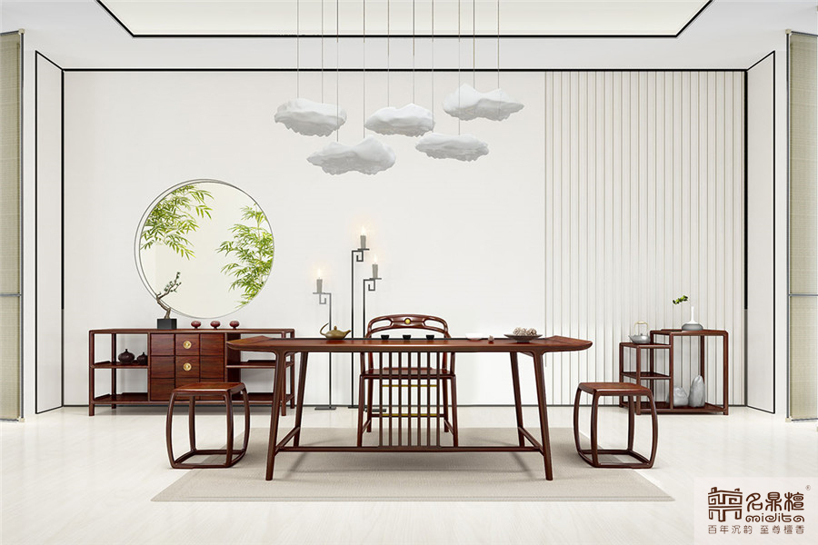名鼎檀红木新中式家具：美到骨子里的风雅